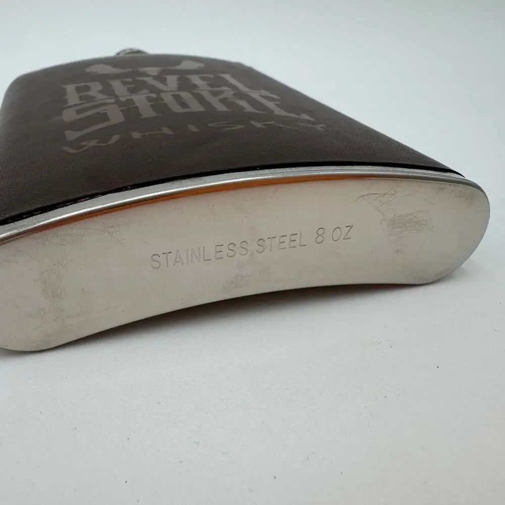 Revel Stoke Whisky Flask 8oz Stainless Steel Whiskey